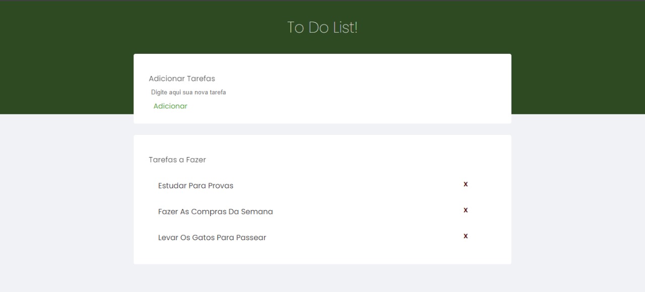 ToDo list
